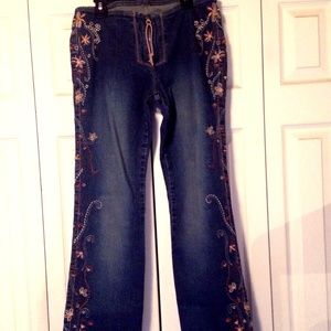 Jeans Vintage Z.Cavaricci Embroidered